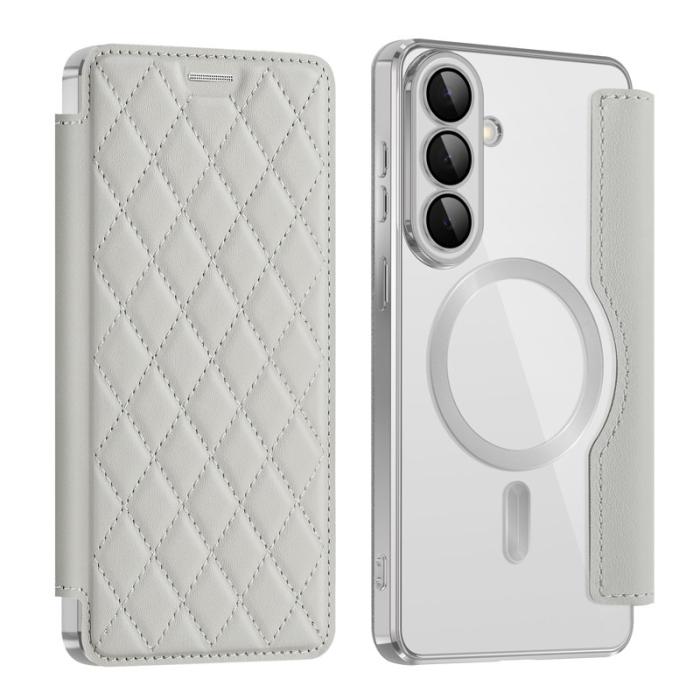 OEM - Mobilskal för Samsung Galaxy S26 Magnetiskt RFID Kortfack - Titangrå