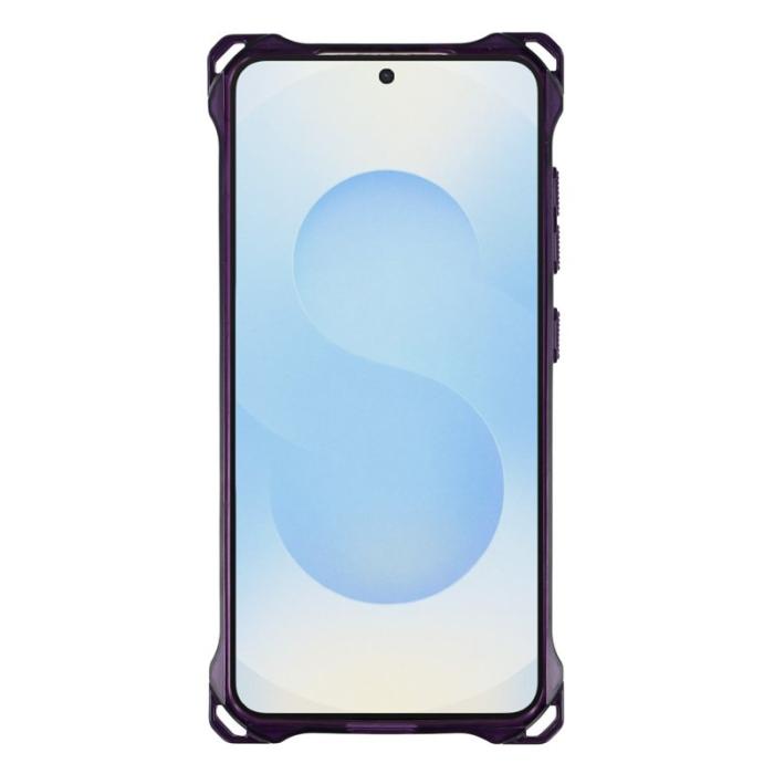 OEM - Mobilskal för Samsung Galaxy S26 Magnetiskt Ring Kickstand TPU + PC - Lila