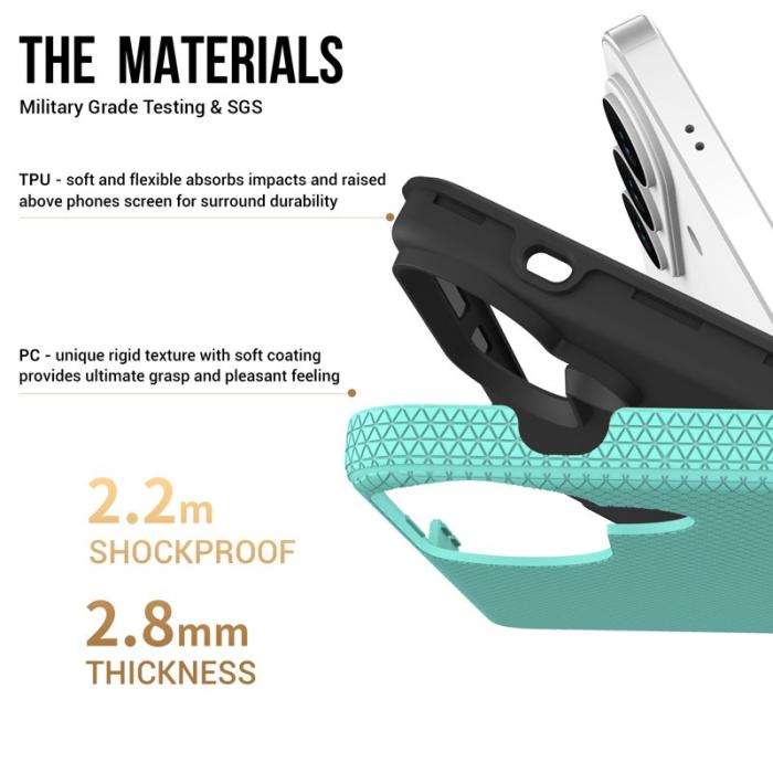 OEM - Mobilskal för Samsung Galaxy S26 Magnetiskt Shockproof TPU + PC - Mintgrön