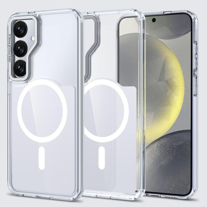 OEM - Mobilskal för Samsung Galaxy S26 Magnetiskt Shockproof TPU - Vit