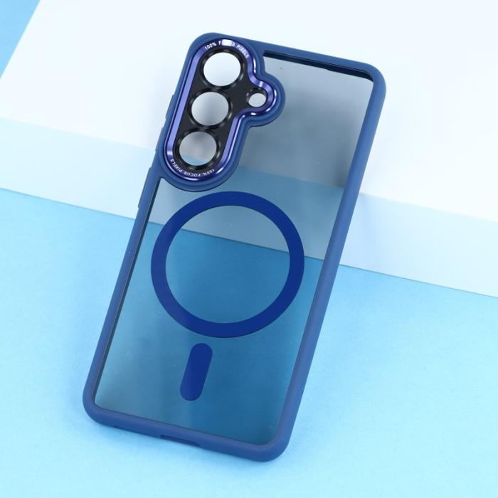 OEM - Mobilskal för Samsung Galaxy S26 Magnetiskt TPU + Akryl - Blå