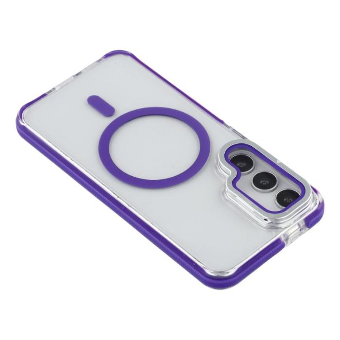 OEM - Mobilskal för Samsung Galaxy S26 Magnetiskt TPU + Akryl - Lila