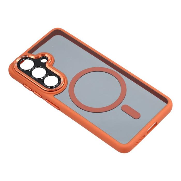 OEM - Mobilskal för Samsung Galaxy S26 Magnetiskt TPU + Akryl - Orange