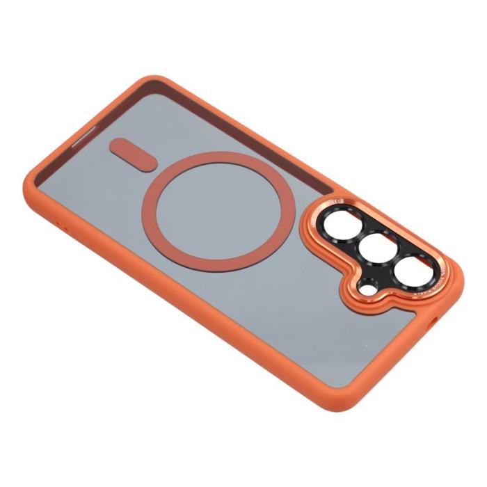 OEM - Mobilskal för Samsung Galaxy S26 Magnetiskt TPU + Akryl - Orange