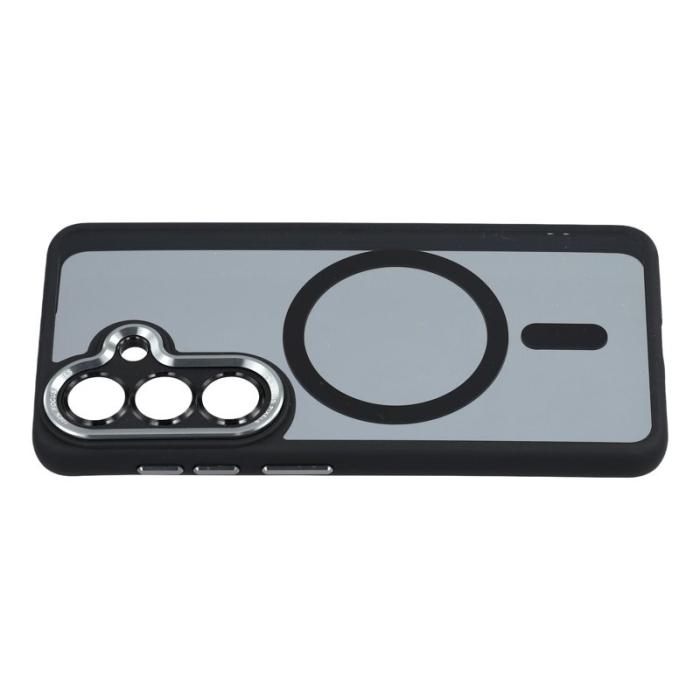 OEM - Mobilskal för Samsung Galaxy S26 Magnetiskt TPU + Akryl - Svart