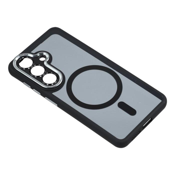 OEM - Mobilskal för Samsung Galaxy S26 Magnetiskt TPU + Akryl - Svart