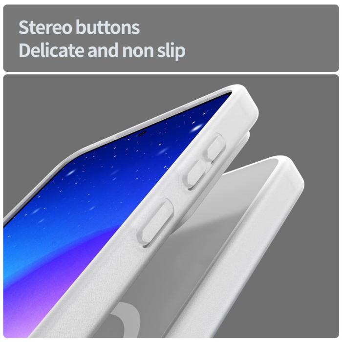 OEM - Mobilskal för Samsung Galaxy S26 Magnetiskt TPU + PC - Matt Vit
