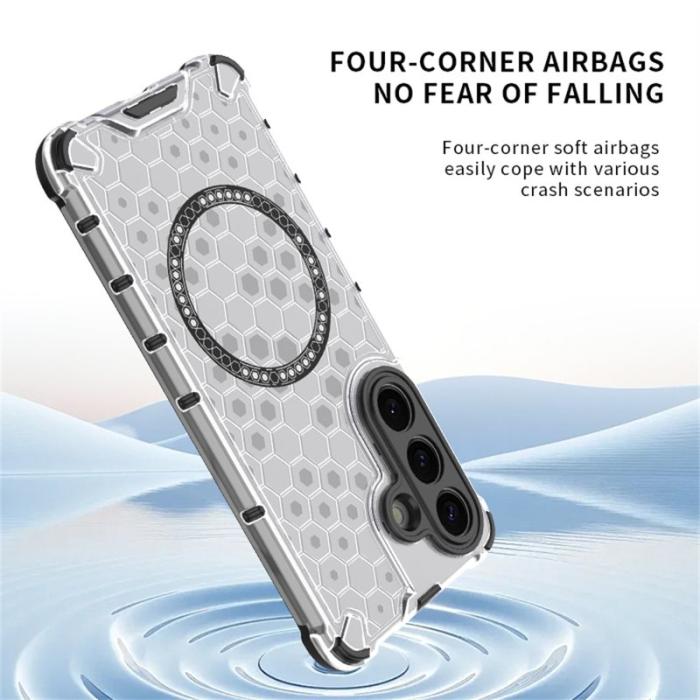 OEM - Mobilskal för Samsung Galaxy S26 Magnetiskt TPU + PC - Röd