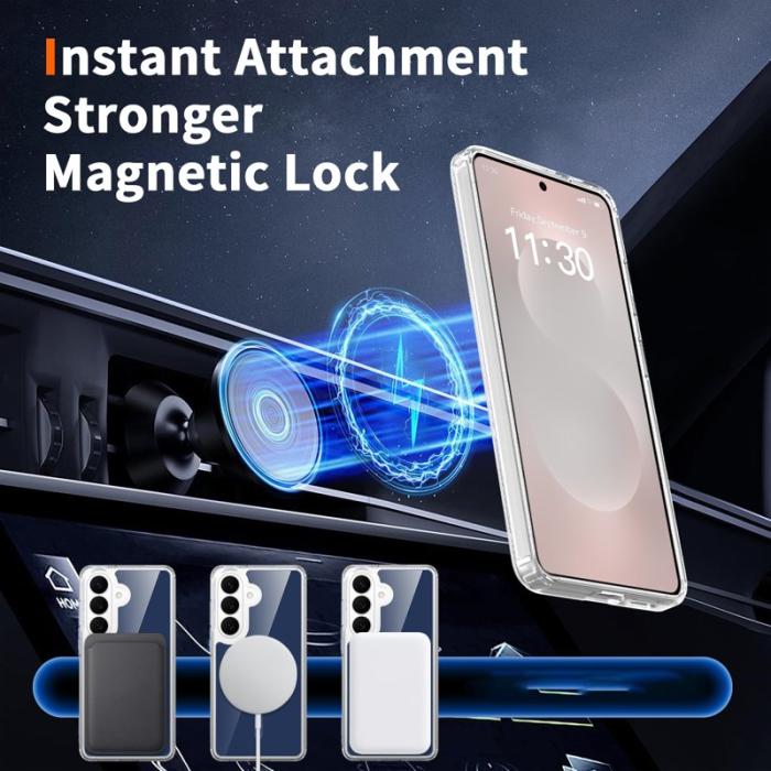 OEM - Mobilskal för Samsung Galaxy S26 Magnetiskt TPU + PC - Safir