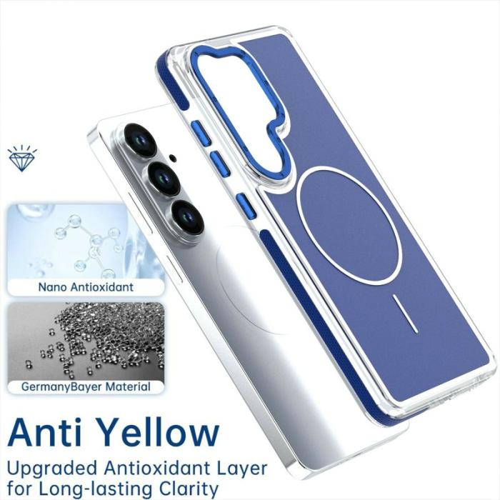 OEM - Mobilskal för Samsung Galaxy S26 Magnetiskt TPU + PC Shockproof - Blå