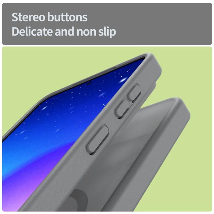 OEM - Mobilskal för Samsung Galaxy S26 Magnetiskt TPU + PC - Silver