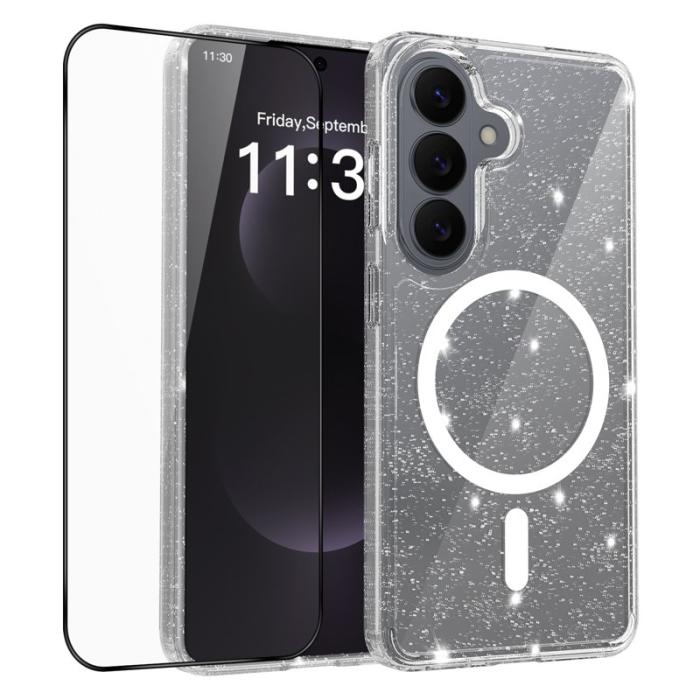 OEM - Mobilskal för Samsung Galaxy S26 Magnetiskt TPU Scratch-proof - Transparent