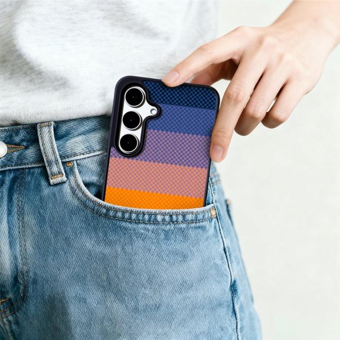 EYCASE - EYCASE Mobilskal för Samsung Galaxy S26 Magnetiskt TPU - Sunset Glow