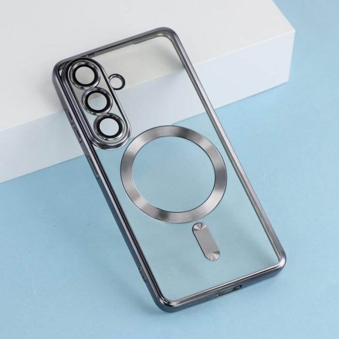 X-Level - X-Level Mobilskal för Samsung Galaxy S26 Magnetiskt TPU Transparent - Grå