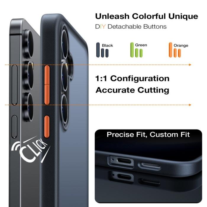 Torras - Torras Mobilskal för Samsung Galaxy S26 Matt PC + TPU - Svart