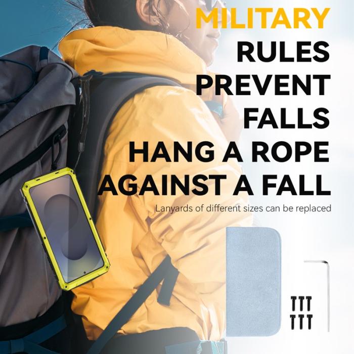 R-JUST - R-JUST Mobilskal för Samsung Galaxy S26 PC + Silikon Kickstand - Gul