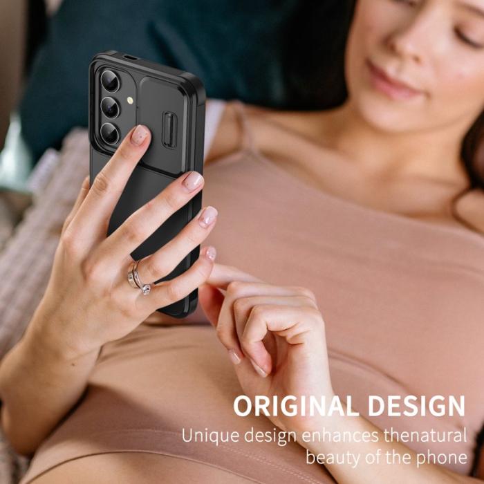 OEM - Mobilskal för Samsung Galaxy S26 PC + TPU med kameraskydd - Rosa