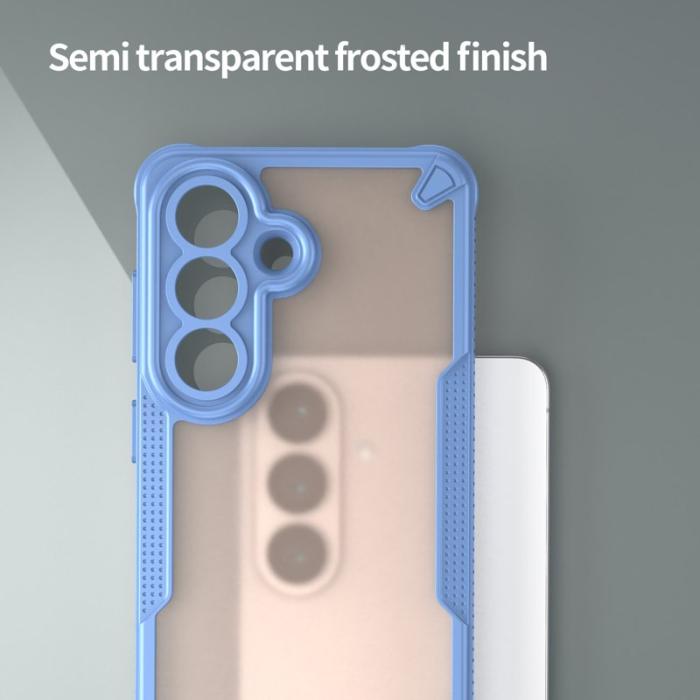 OEM - Mobilskal för Samsung Galaxy S26 PC + TPU Semi-Transparent - Blå