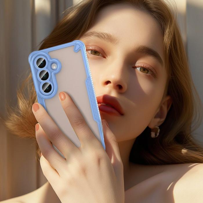 OEM - Mobilskal för Samsung Galaxy S26 PC + TPU Semi-Transparent - Blå