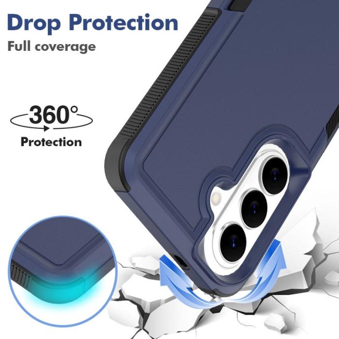 OEM - Mobilskal för Samsung Galaxy S26 PC + TPU Stötabsorberande - Mörkblå