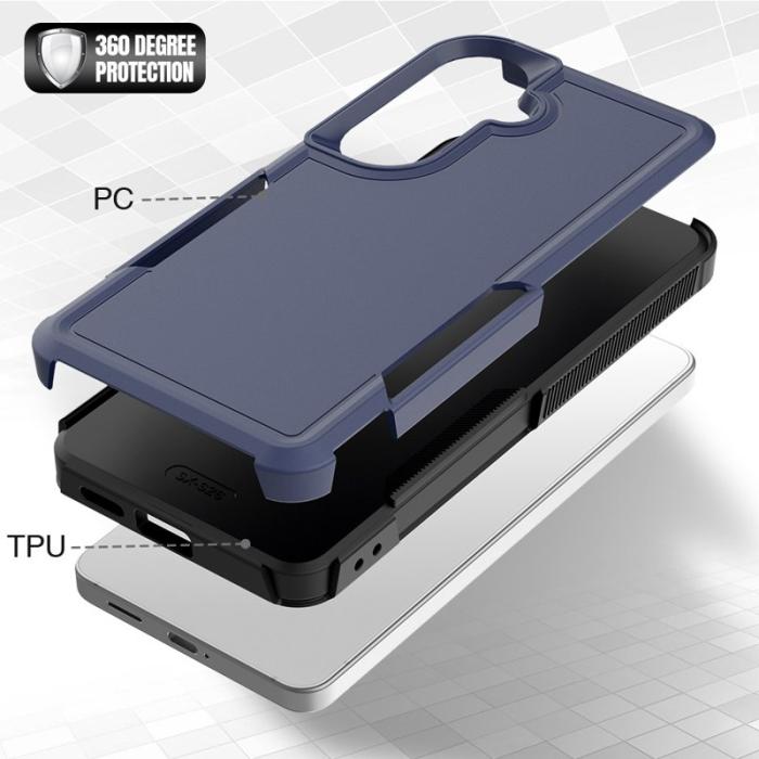 OEM - Mobilskal för Samsung Galaxy S26 PC + TPU Stötabsorberande - Mörkblå