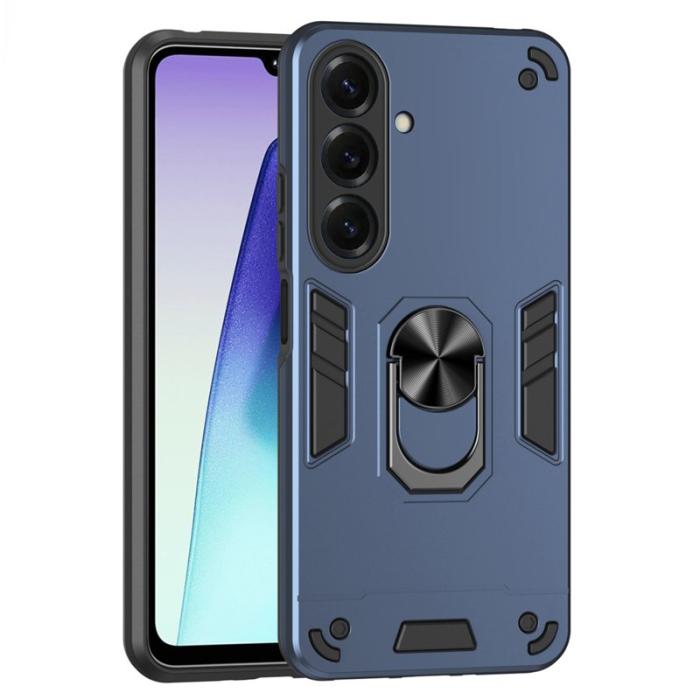 OEM - Mobilskal för Samsung Galaxy S26 PC + TPU Stöttålig med Ring - Blå