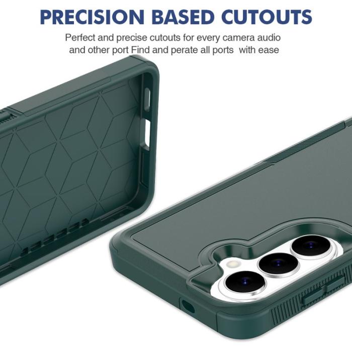 OEM - Mobilskal för Samsung Galaxy S26 PC + TPU Stöttålig - Mörkgrön