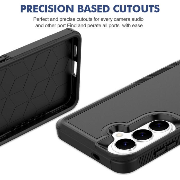 OEM - Mobilskal för Samsung Galaxy S26 PC + TPU Stöttålig - Svart