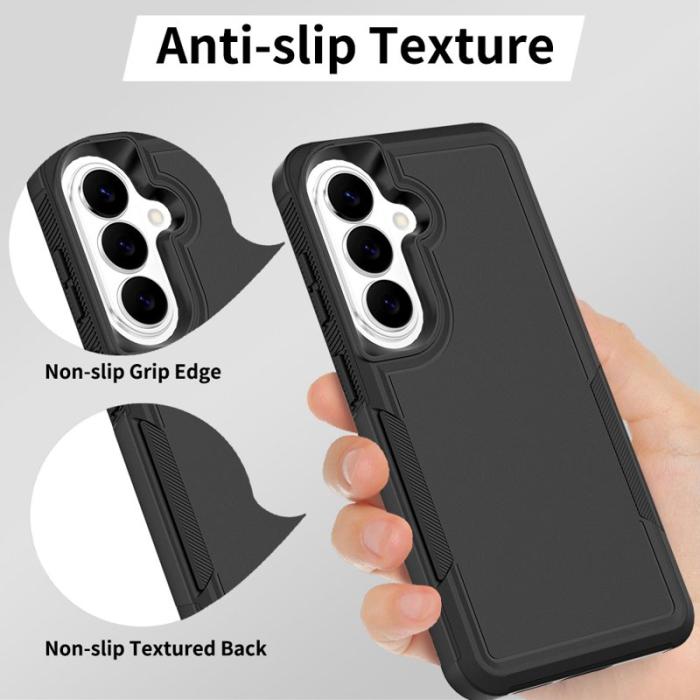 OEM - Mobilskal för Samsung Galaxy S26 PC + TPU Stöttålig - Svart