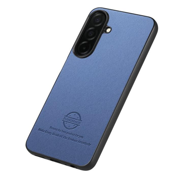 OEM - Mobilskal för Samsung Galaxy S26 Plus Konstläder - Blå