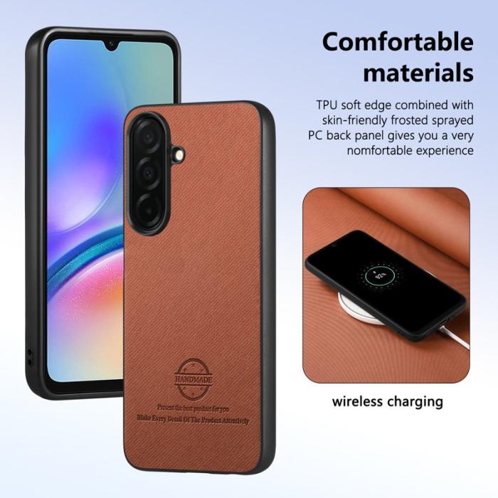 OEM - Mobilskal för Samsung Galaxy S26 Plus Konstläder - Brun