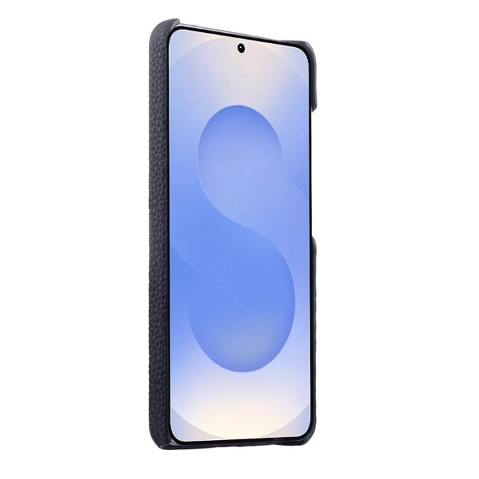 Melkco - MELKCO Mobilskal för Samsung Galaxy S26 Plus Äkta läder Magnetiskt - Mörkblå