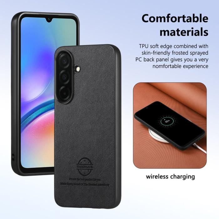 OEM - Mobilskal för Samsung Galaxy S26 Plus Konstläder - Svart