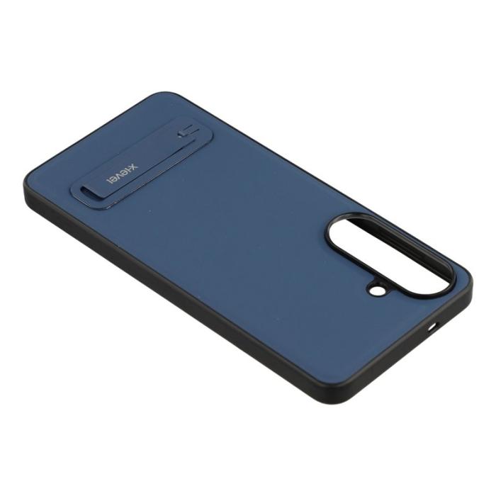 X-Level - X-Level Mobilskal för Samsung Galaxy S26 Plus Äkta läder + TPU - Blå