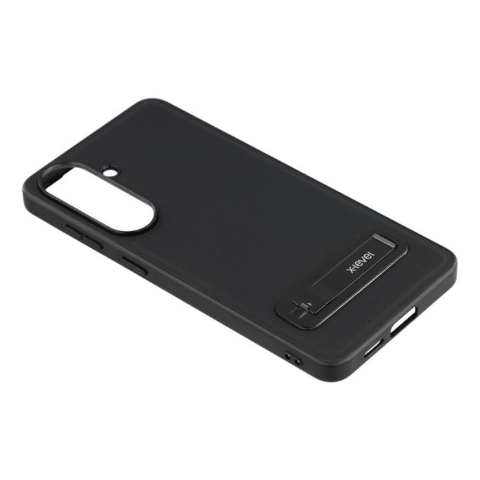 X-Level - X-Level Mobilskal för Samsung Galaxy S26 Plus Äkta läder + TPU - Svart