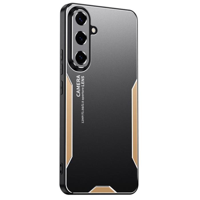 OEM - Mobilskal för Samsung Galaxy S26 Plus Aluminiumlegering TPU - Guld