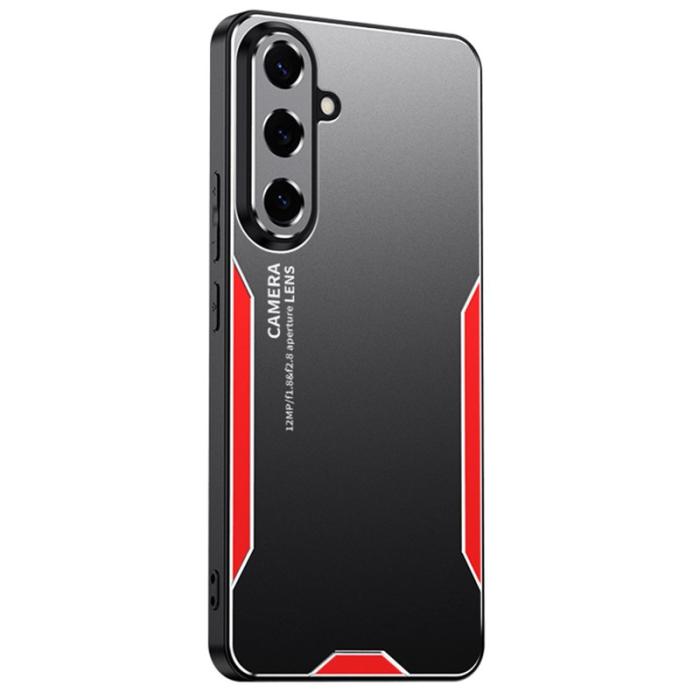 OEM - Mobilskal för Samsung Galaxy S26 Plus Aluminiumlegering TPU - Röd