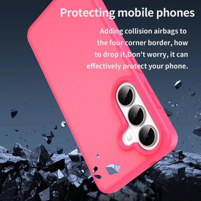 OEM - Mobilskal för Samsung Galaxy S26 Plus Anti Drop TPU + PC - Rosa