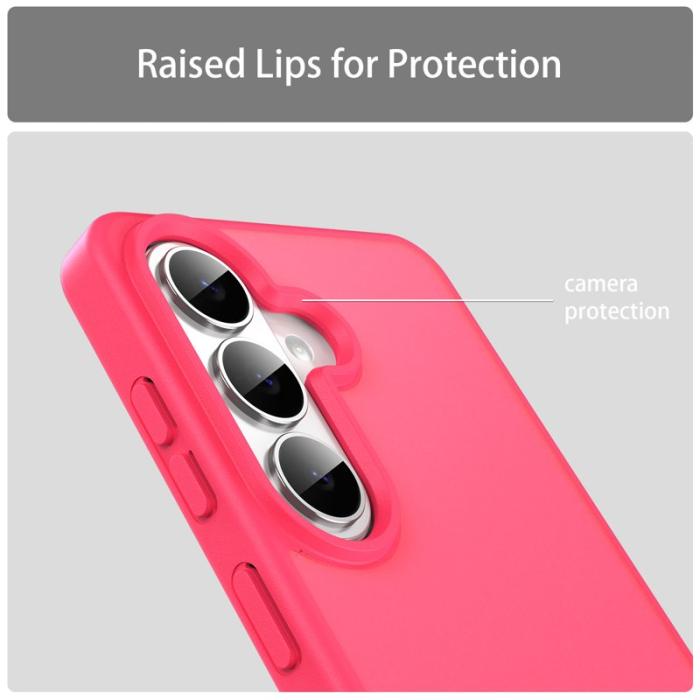OEM - Mobilskal för Samsung Galaxy S26 Plus Anti Drop TPU + PC - Rosa
