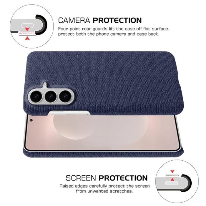 OEM - Mobilskal för Samsung Galaxy S26 Plus Anti-rep och PC - Blå
