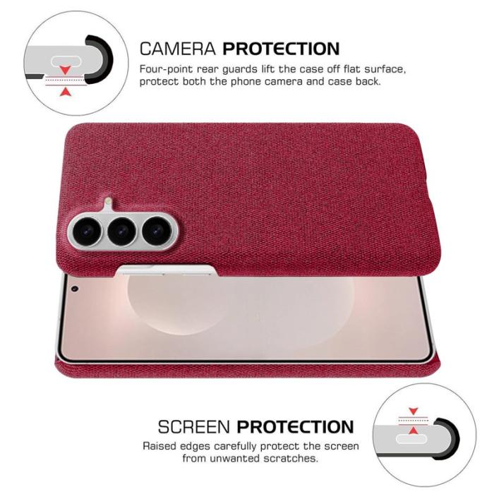 OEM - Mobilskal för Samsung Galaxy S26 Plus Anti-scratch PC - Röd