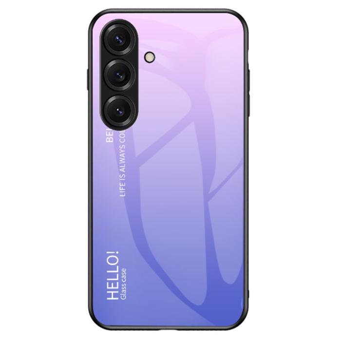 OEM - Mobilskal för Samsung Galaxy S26 Plus Anti-Scratch PC + TPU - Gradient Rosa Lila