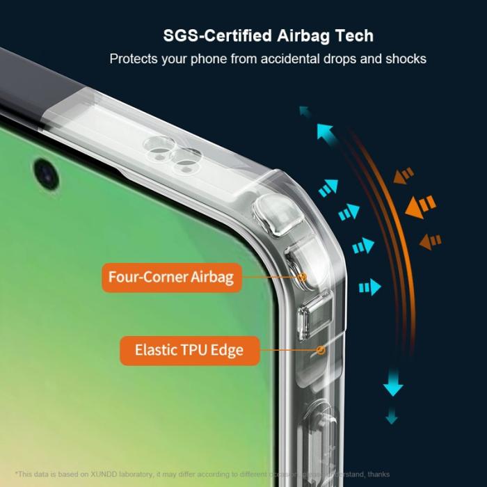 XUNDD - XUNDD Mobilskal för Samsung Galaxy S26 Plus Droppskydd TPU + Akryl - Svart