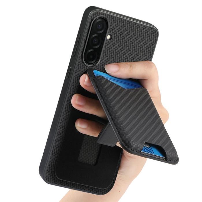 CASENEO - CASENEO Mobilskal för Samsung Galaxy S26 Plus Fällbart Kickstand - Svart