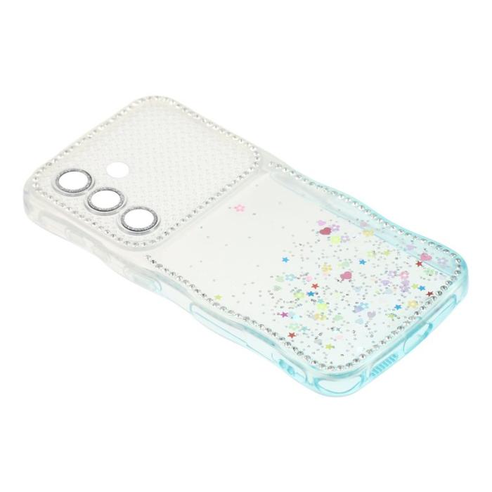 OEM - Mobilskal för Samsung Galaxy S26 Plus Glitter TPU - Gradient Blå