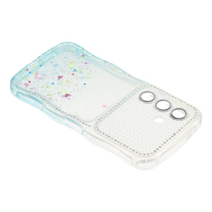 OEM - Mobilskal för Samsung Galaxy S26 Plus Glitter TPU - Gradient Blå