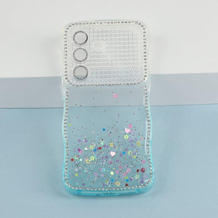 OEM - Mobilskal för Samsung Galaxy S26 Plus Glitter TPU - Gradient Blå