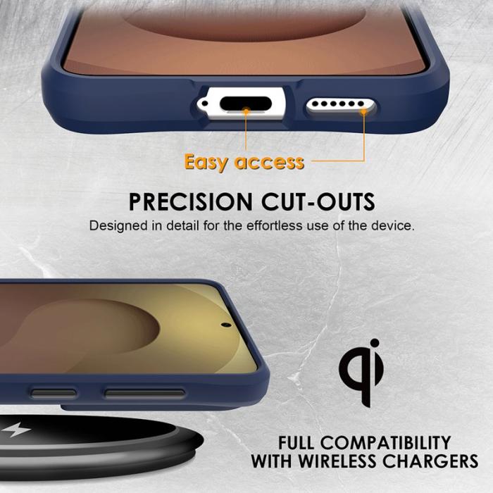 OEM - Mobilskal för Samsung Galaxy S26 Plus Hybrid PC + TPU Stöttålig - Blå