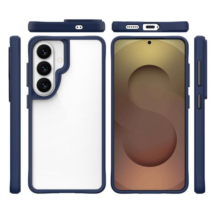 OEM - Mobilskal för Samsung Galaxy S26 Plus Hybrid PC + TPU Stöttålig - Blå