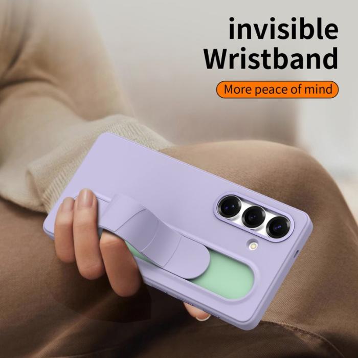 OEM - Mobilskal för Samsung Galaxy S26 Plus Kickstand PC + Silikon - Lila